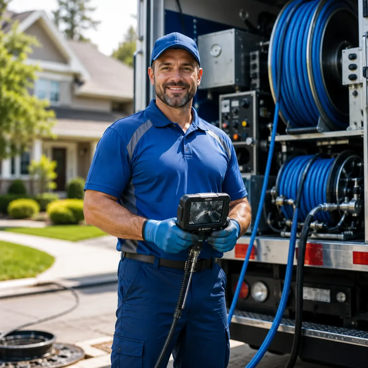 Local outdoor drain cleaning specialists in Lansing, MN